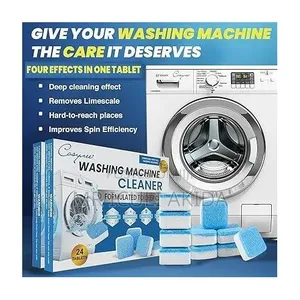 12pcs Pack Washing Machine Cleaner for Deep Cleaning and Descaling