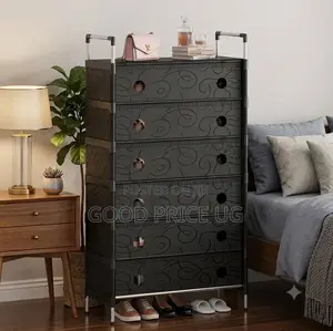 7-Tier Dustproof Modular Shoe Rack and Organizer Cabinet.