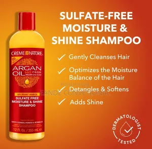 Creme of Nature Argan Oil Sulphate Free Moisture Shine Shampoo