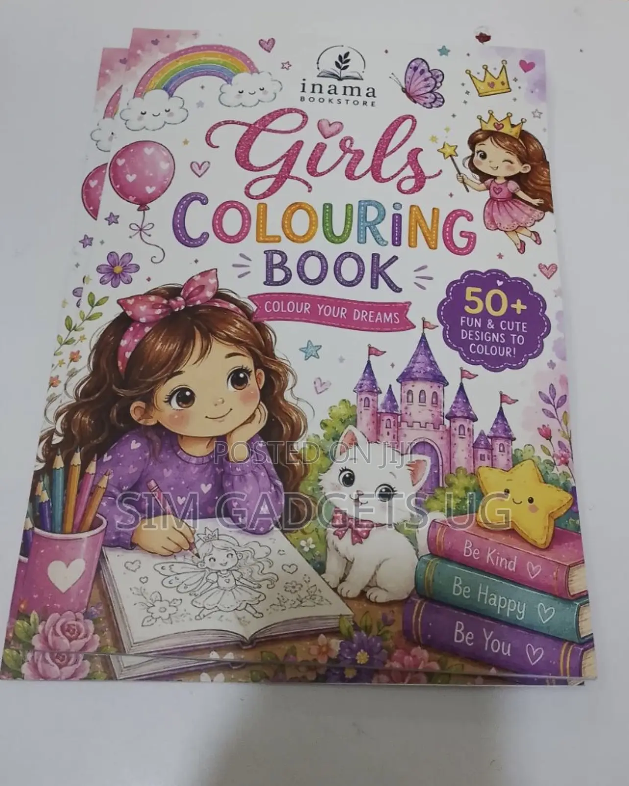 Girls Colouring Book.