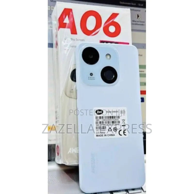 New Itel A06 64 GB Blue