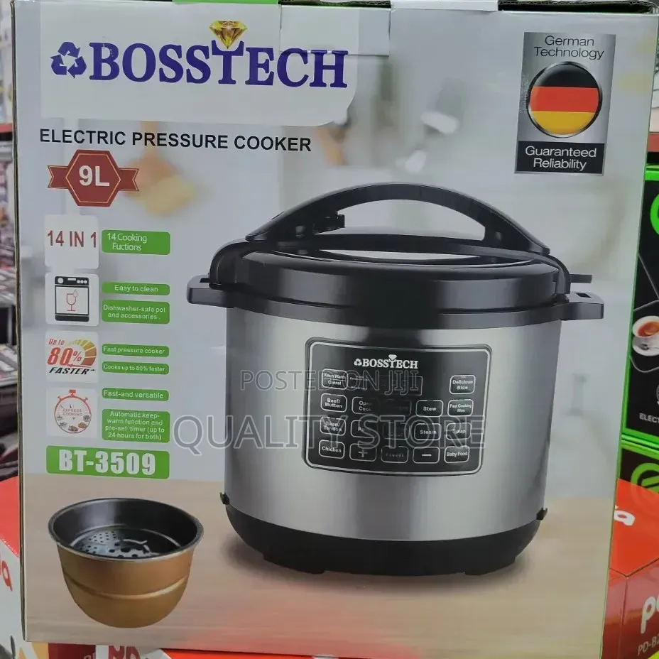 Boss Tech Electric Pressure Cooker 9 .0l