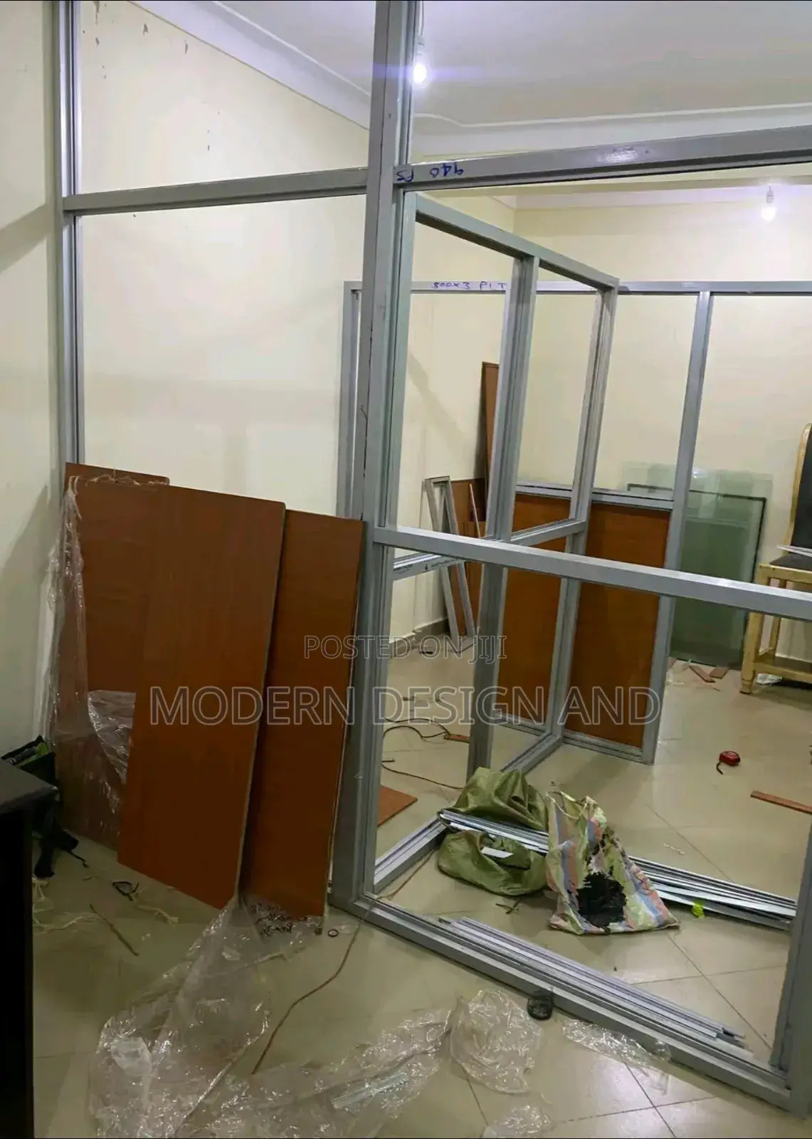 Aluminium Office Partitions Work Ntinda