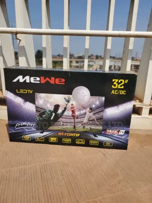 32 Tv Mewe Ac/Dc Solar Frameless Digital