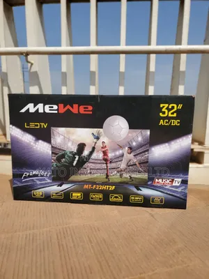 32 Tv Mewe Ac/Dc Solar Frameless Digital