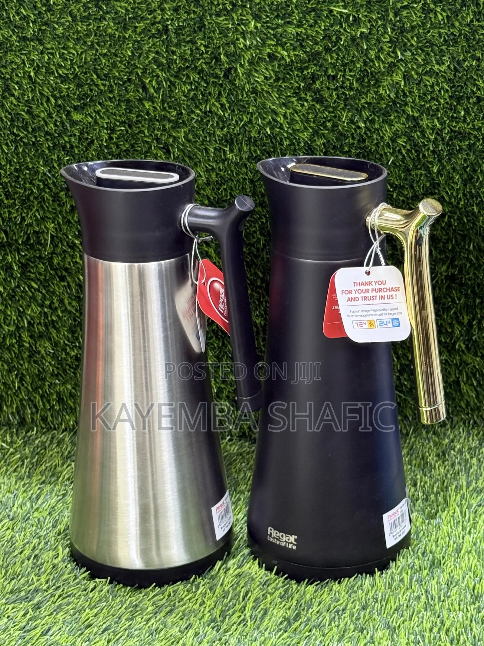 Regal 1l Stainless Steel Vacuum Flask – Premium Thermal Jug