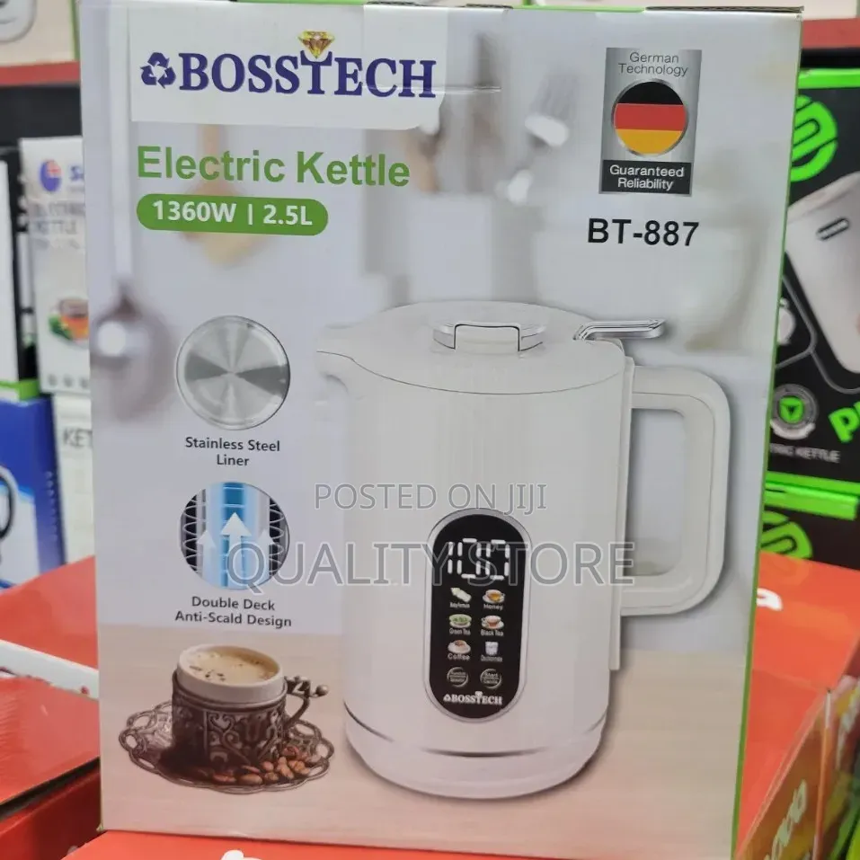 Boss Tech Electric Digital Kettle 2.5 L