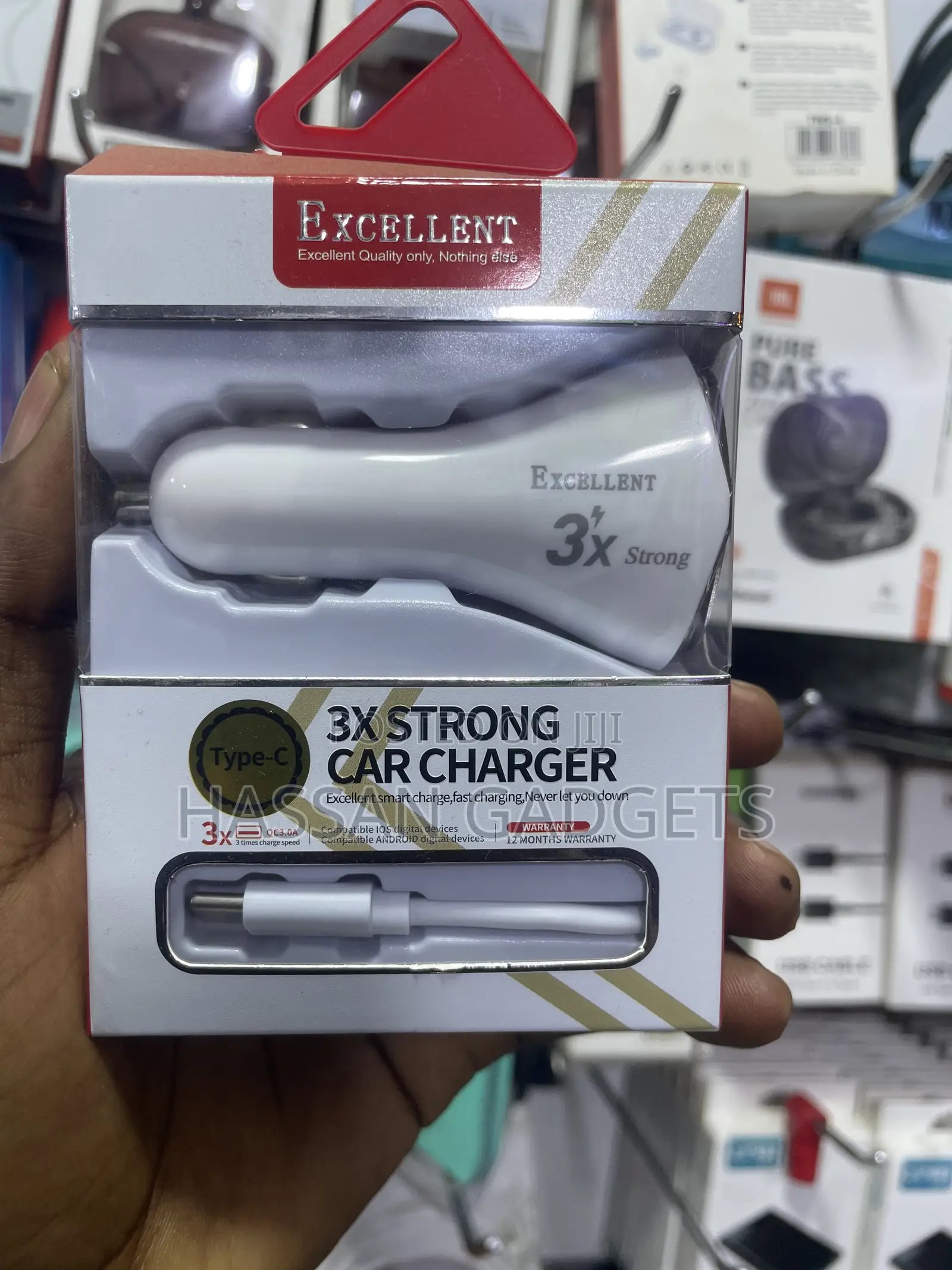 3x Strong Car Charger