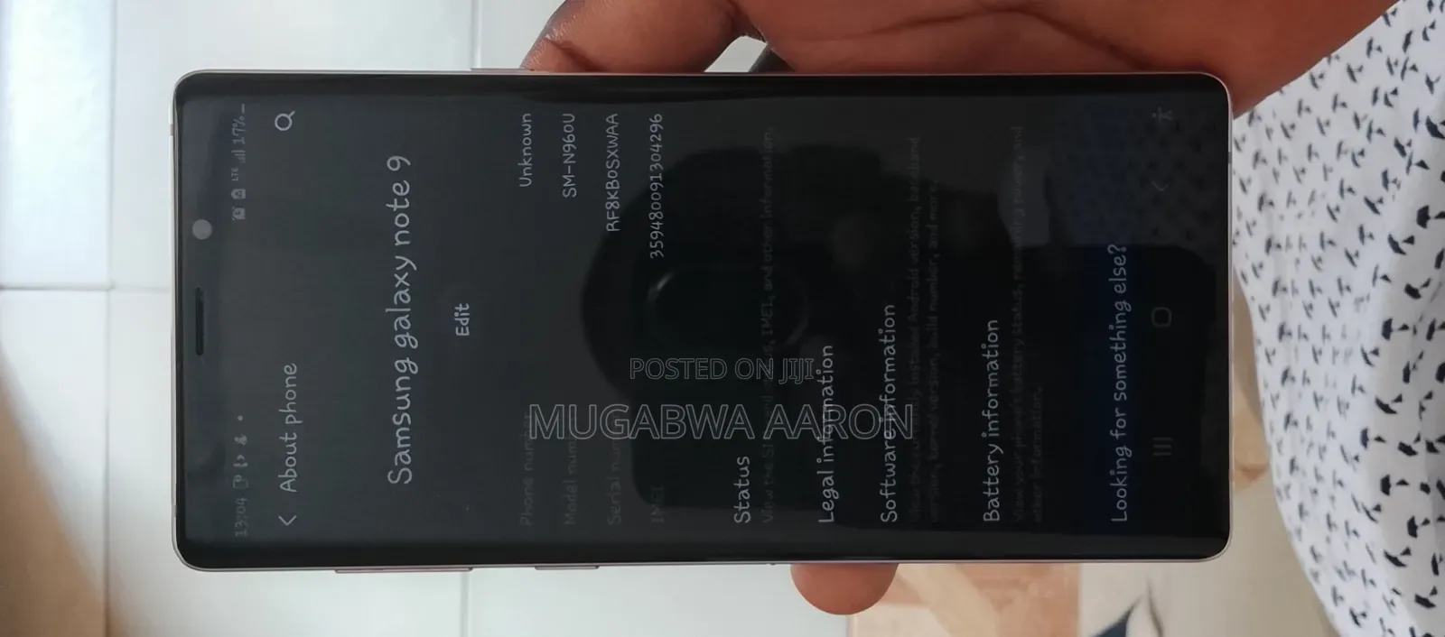 Samsung Galaxy Note 9 128 GB Purple