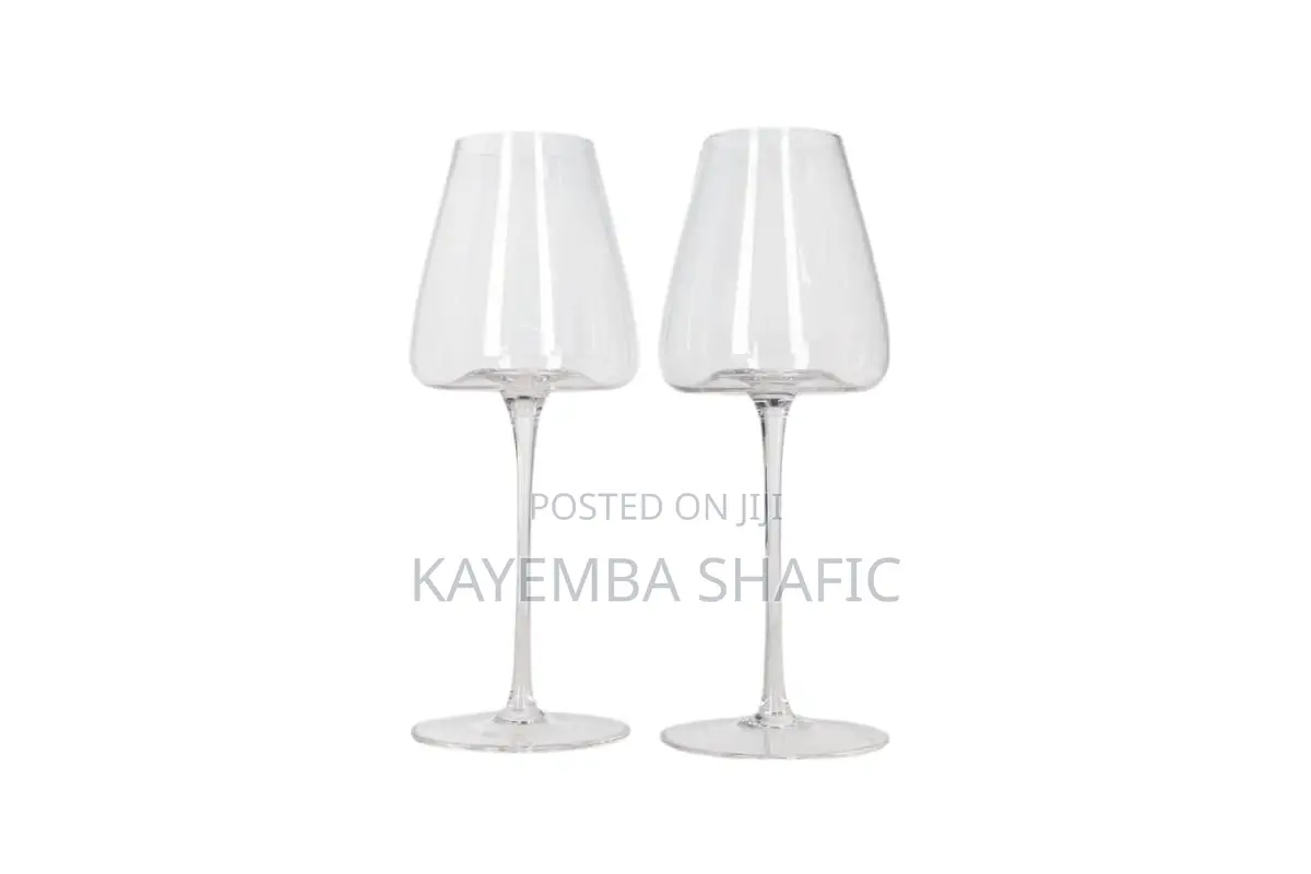 Danny Home Burgundy Wine Glasses Set (12 Pieces)