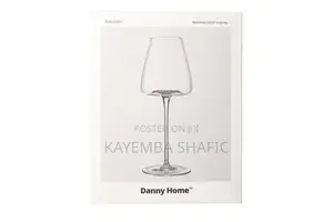 Danny Home Burgundy Wine Glasses Set (12 Pieces)