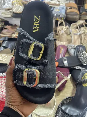 Zara Jeans Stepper Shoes
