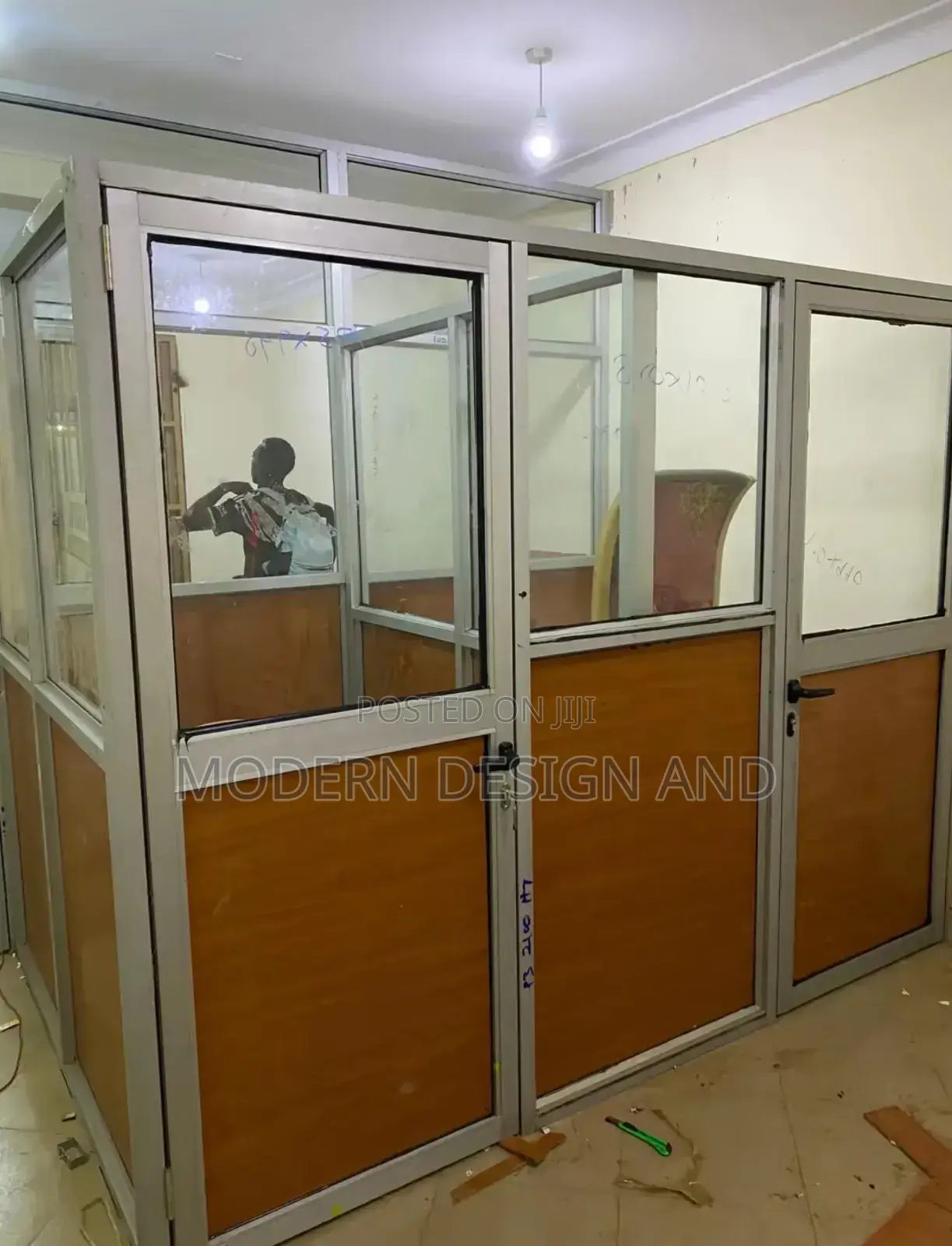 Office Partitioning With Glass at Bukoto