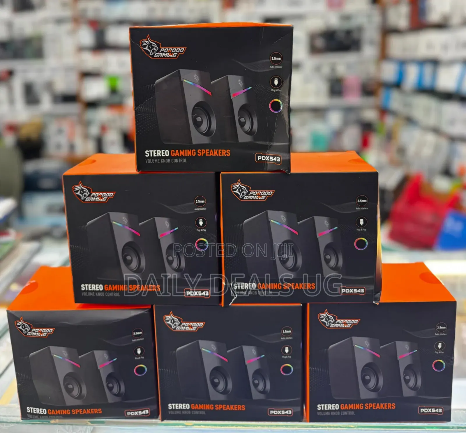 Porodo Gaming Stereo Speakers