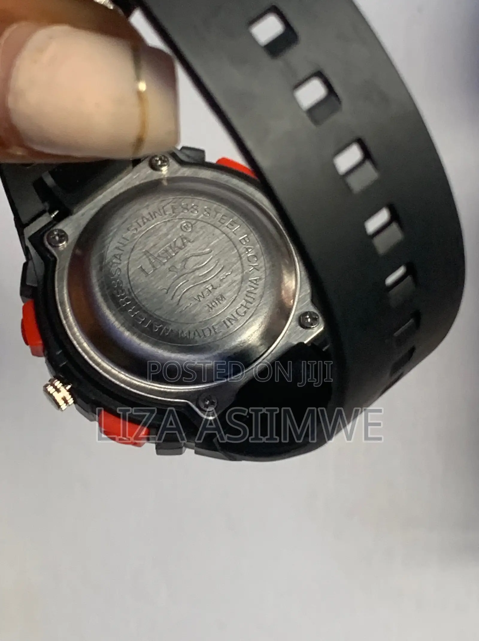 K-Sport Digital and Analog Kids Watches With a Small Red and Black