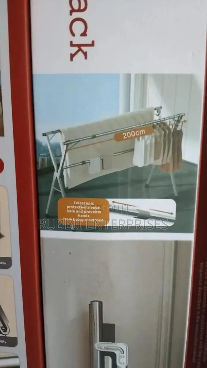 Foldable Clothes Drying Rack 200cm