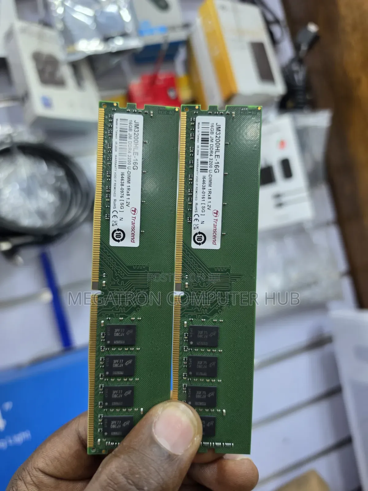 16gb Transcrend Ddr4 Pc4 Desktop Ram