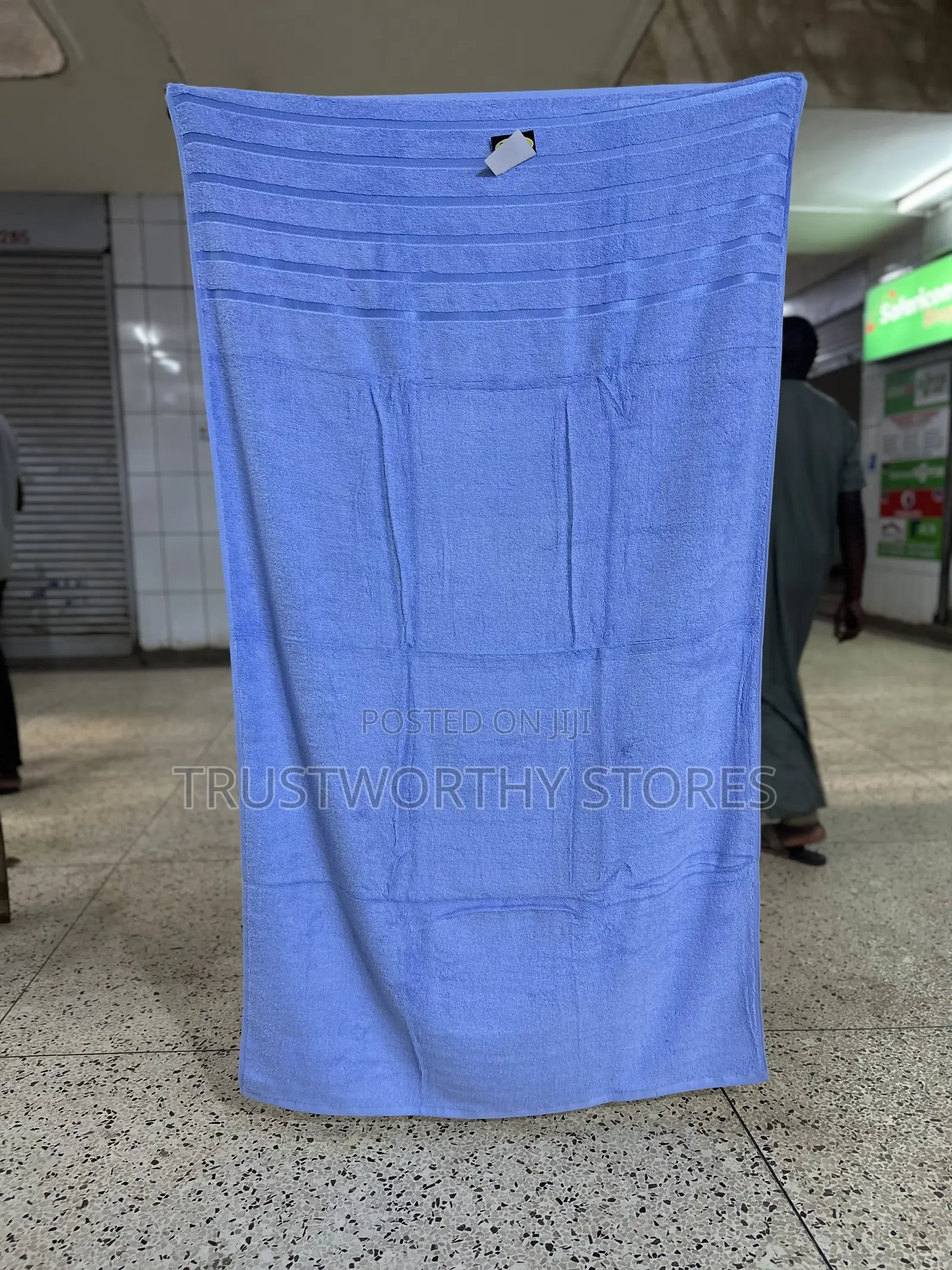Blue Cotton Towel - Large Size