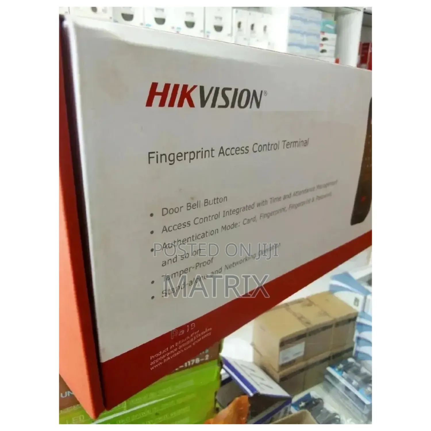 Fingerprint Time and Attendance and Access Control Terminal