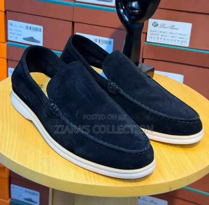 Suede Loro Piana Loafers