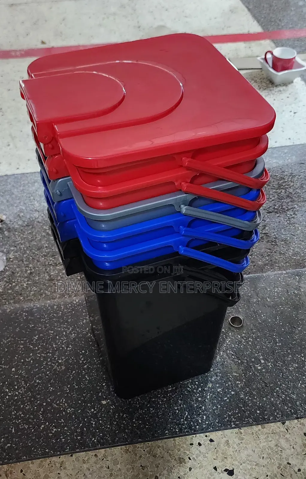 Plastic Waste Bins 20l Stepon