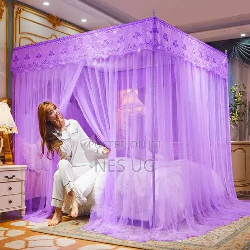 4 Stand Mosquito Net 4*6/ 5*6 / 6*6 - Purple