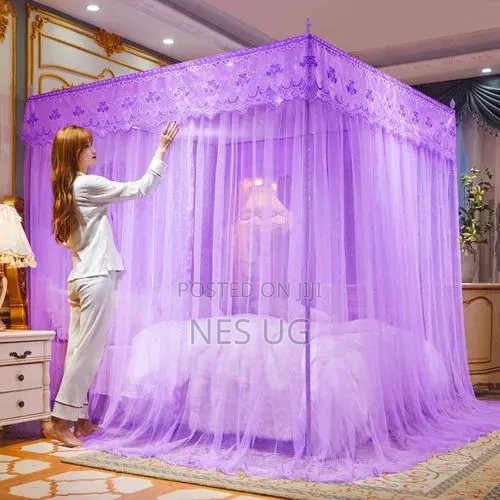 4 Stand Mosquito Net 4*6/ 5*6 / 6*6 - Purple