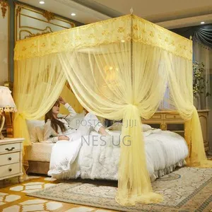 4 Stand Mosquito Net 4*6 / 5*6 / 6*6 - Cream