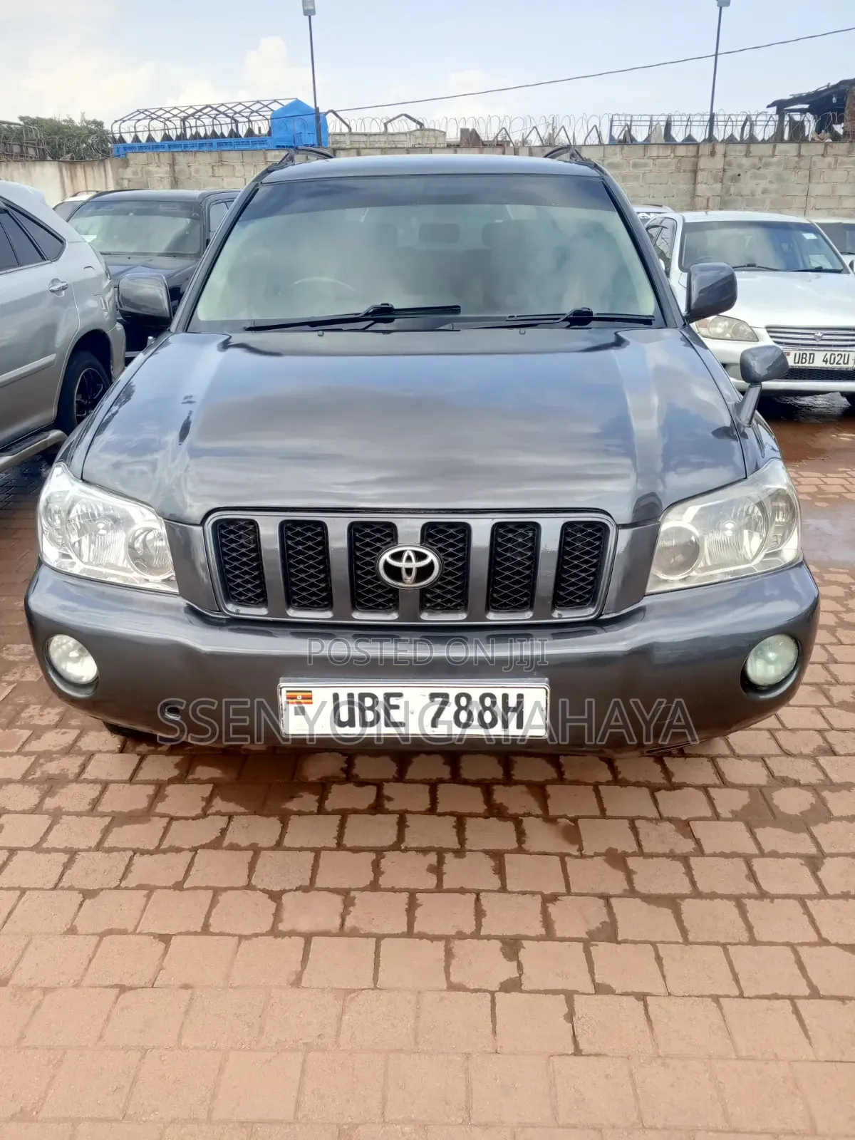 Toyota Kluger 2007 Black