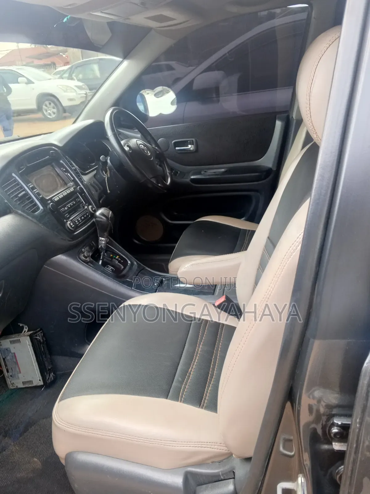 Toyota Kluger 2007 Black