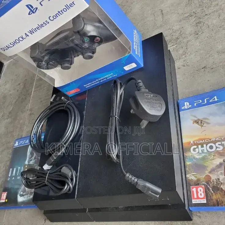Cheapest Ps4 Gaming Console . Comes With 12 Games and 2 Pads