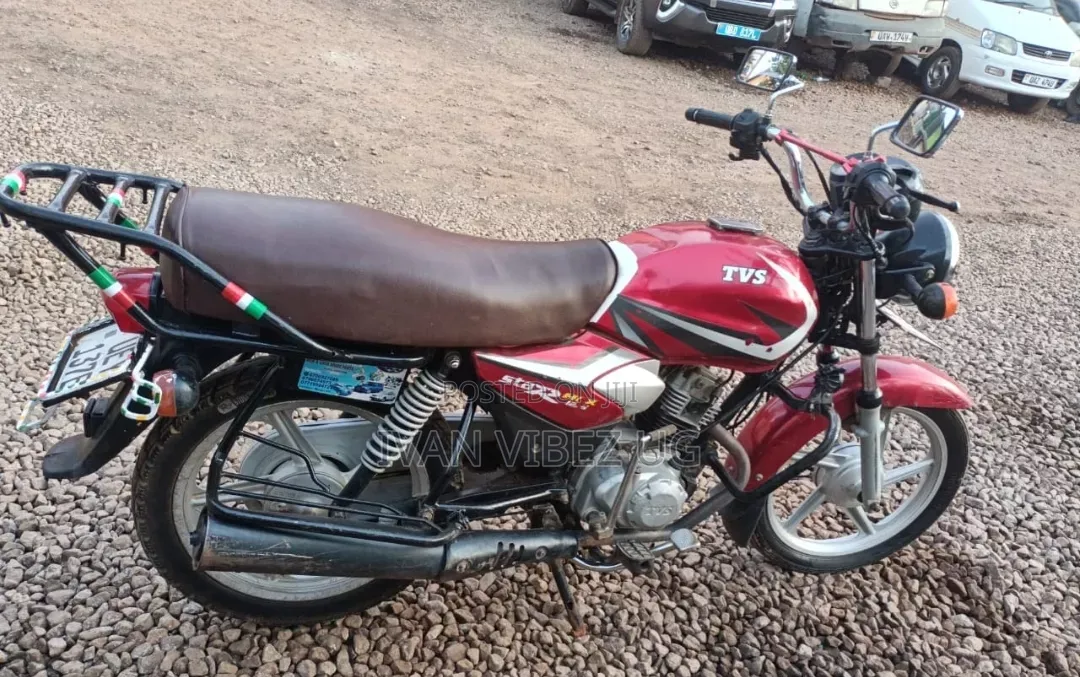 TVS HLX 125 2007 Red