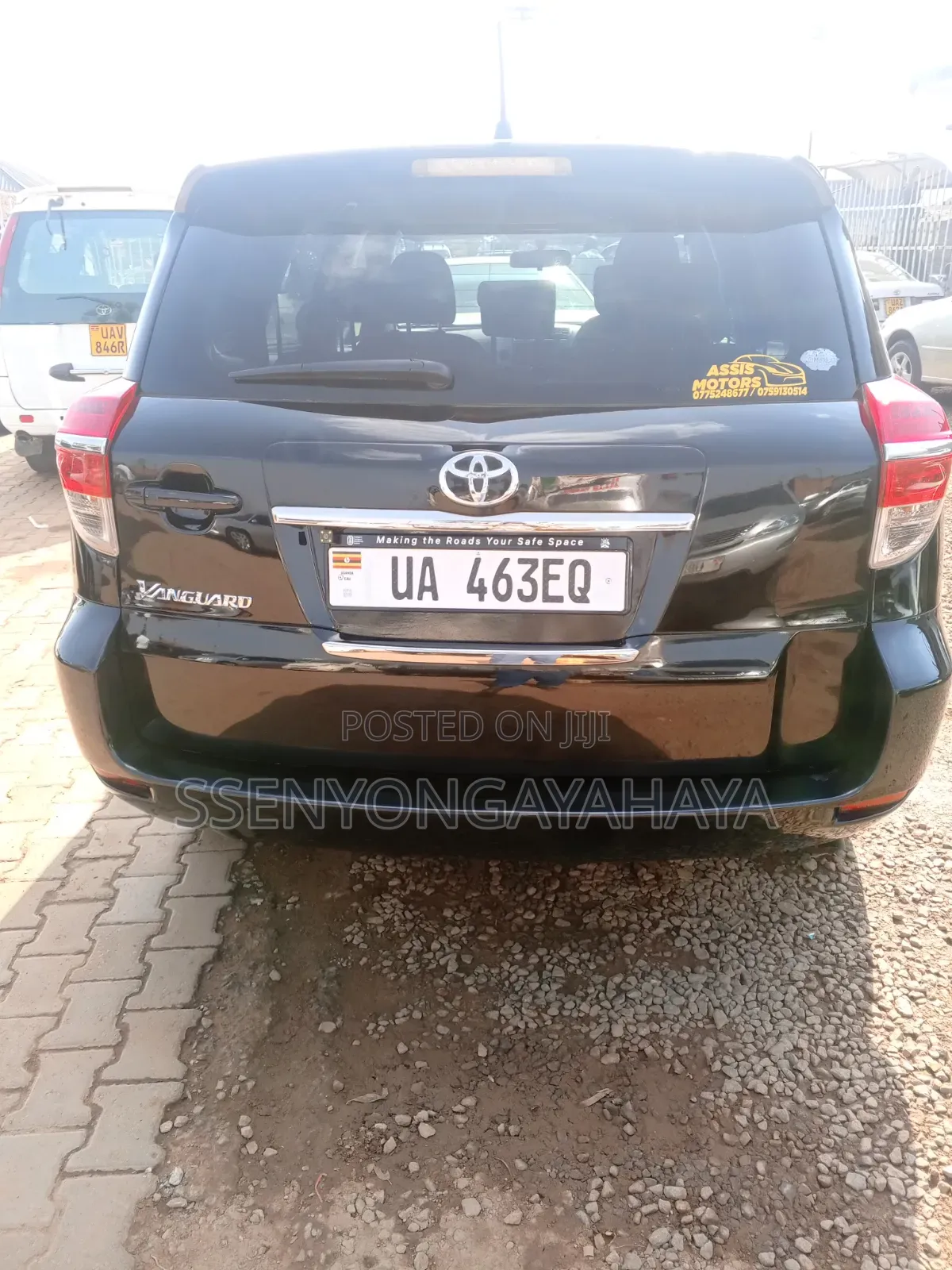 Toyota Vanguard 2011 Black