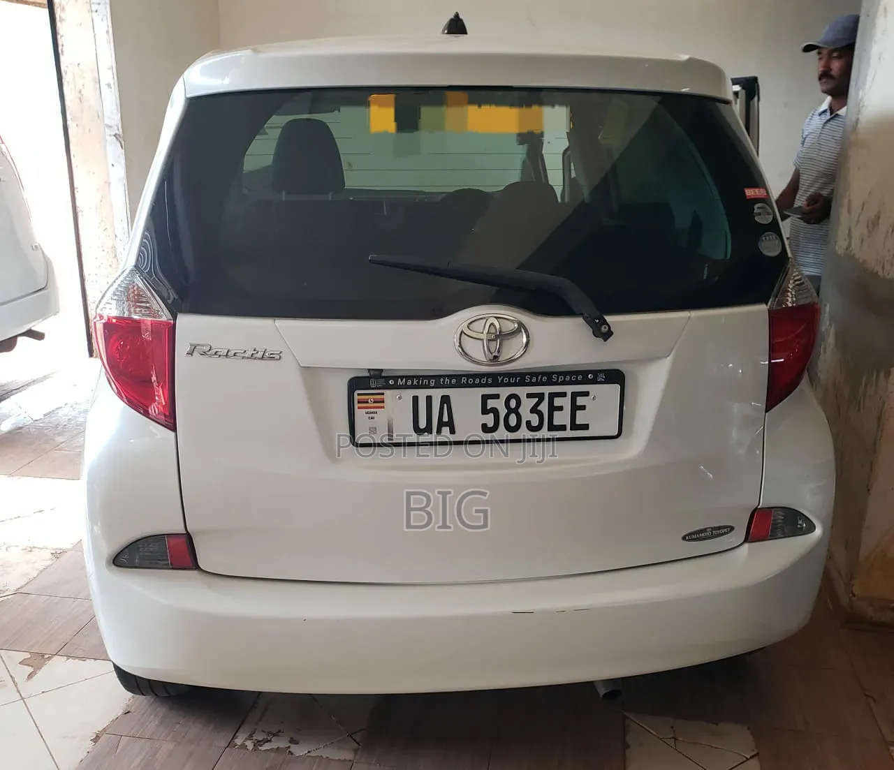 Toyota Ractis 1.5 FWD 2013 White