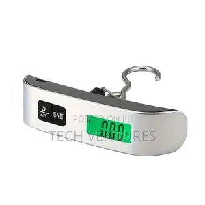 Digital Luggage Scale, Portable Handheld Hanging Scale, 50kg