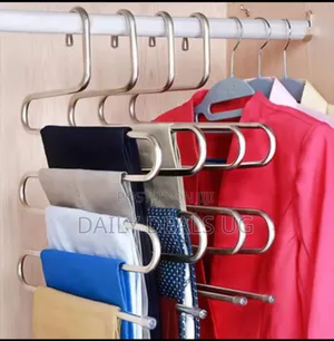 5-Layer, S-Shaped Stainless Steel Hangers