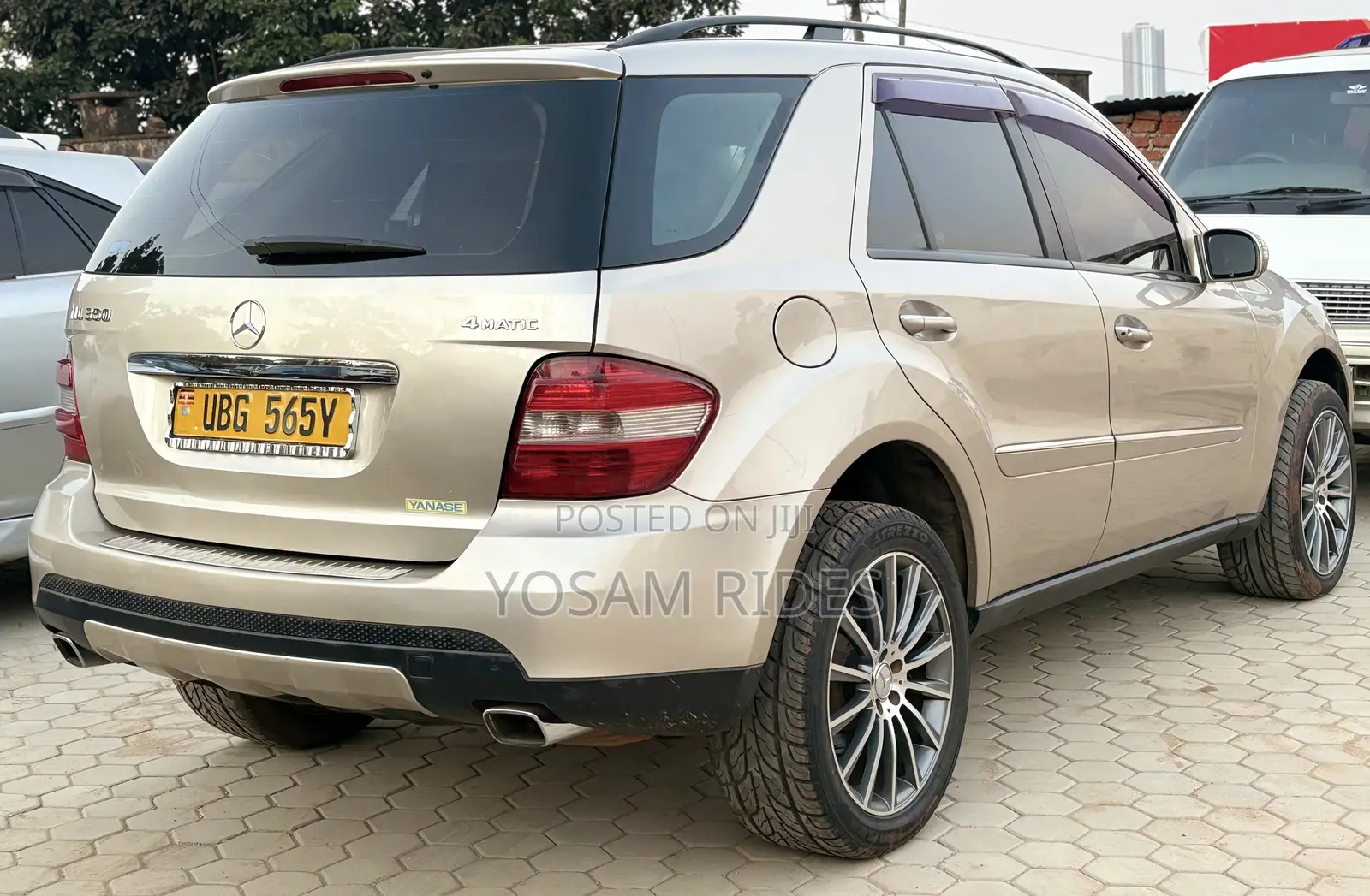 Mercedes-Benz M Class ML 350 4Matic 2008 Gold