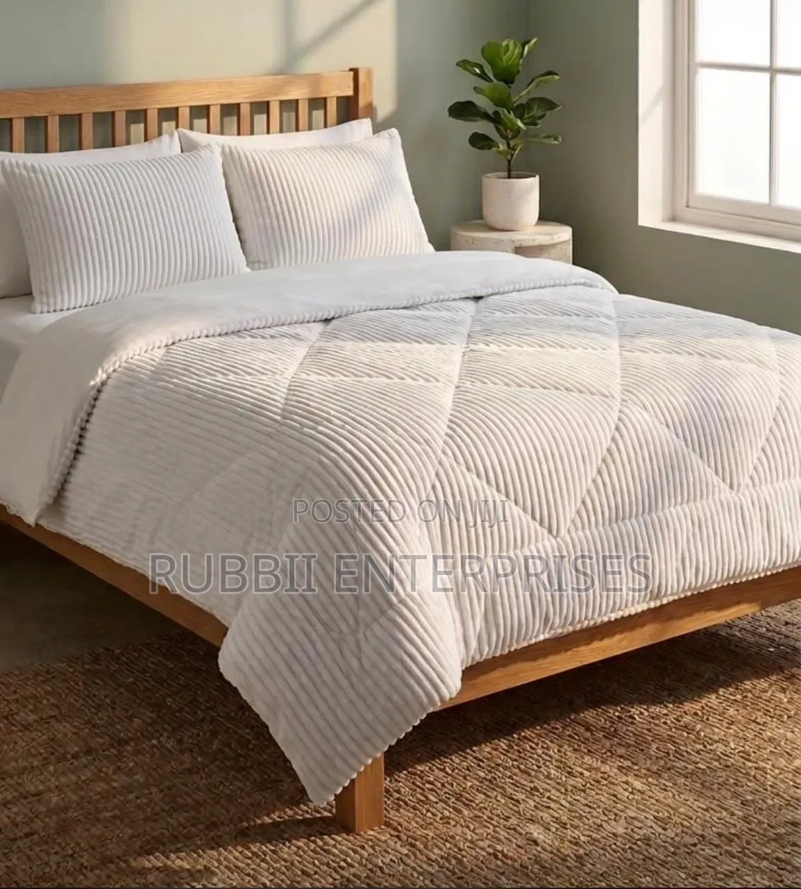 Coral Duvet ~ Cream