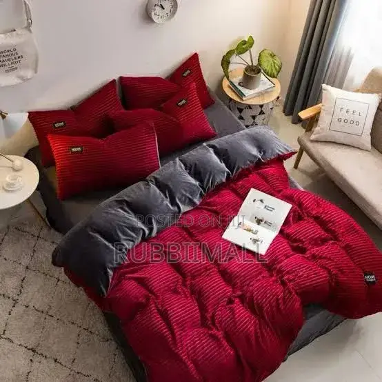 Coral Duvet ~ Maroon