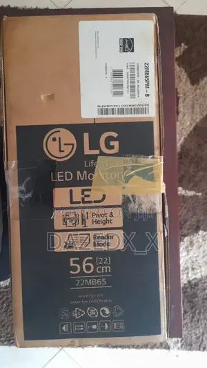 Lg Led 22mb65 Monitor 60hz Hd 56cm/22 Inches