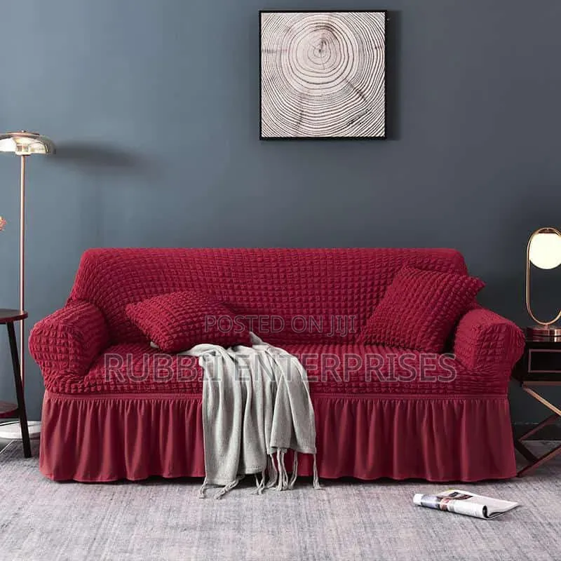 Sofa Covers ~ 3 Seater(Brown)