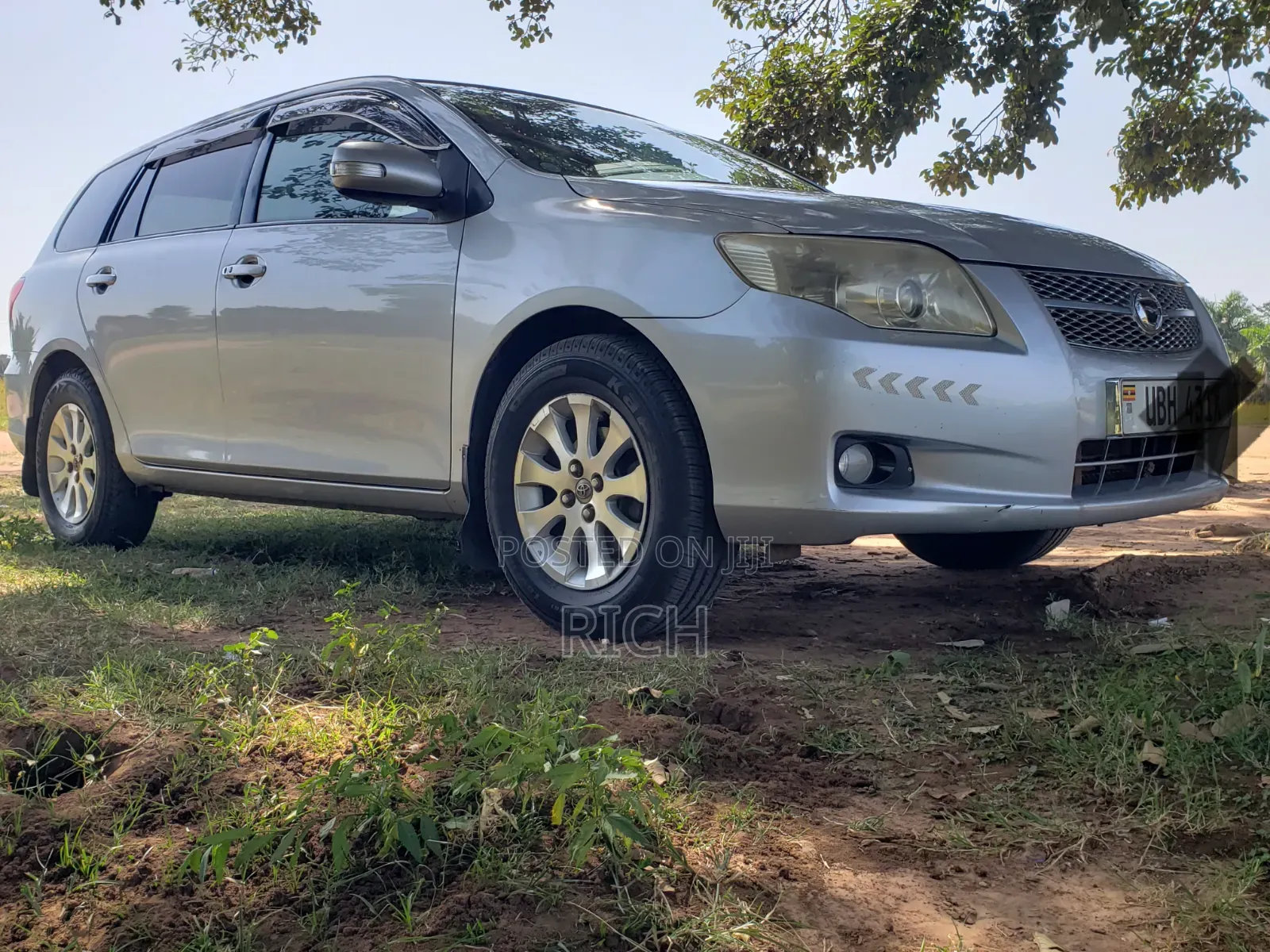Toyota Corolla Fielder 2007 Silver
