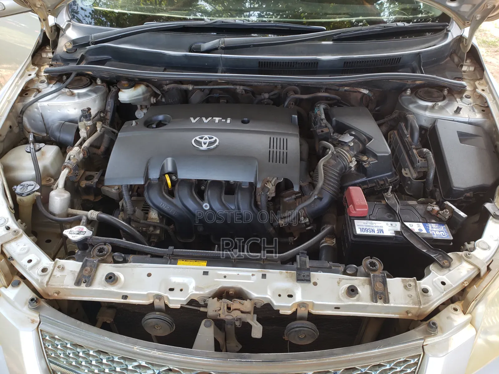 Toyota Corolla Fielder 2007 Silver