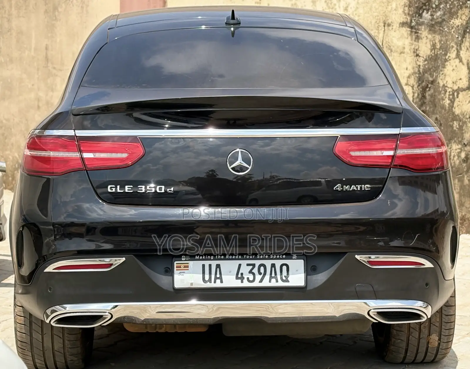 Mercedes-Benz GLE-Class GLE 350d 4MATIC 2017 Black