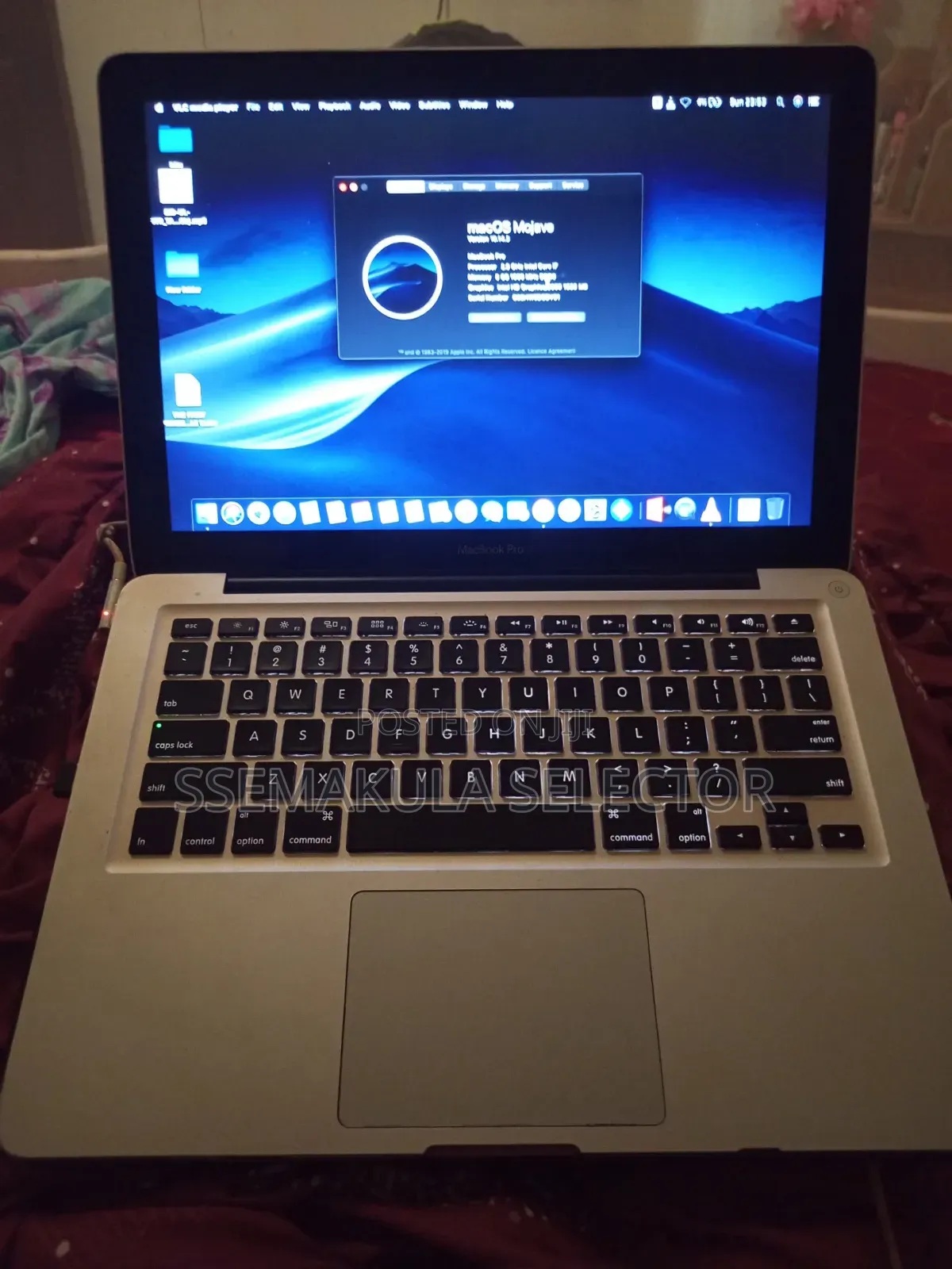 Laptop Apple MacBook Pro 8GB Intel Core i7 SSD 500GB