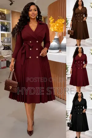 Gold Classic Office Wear