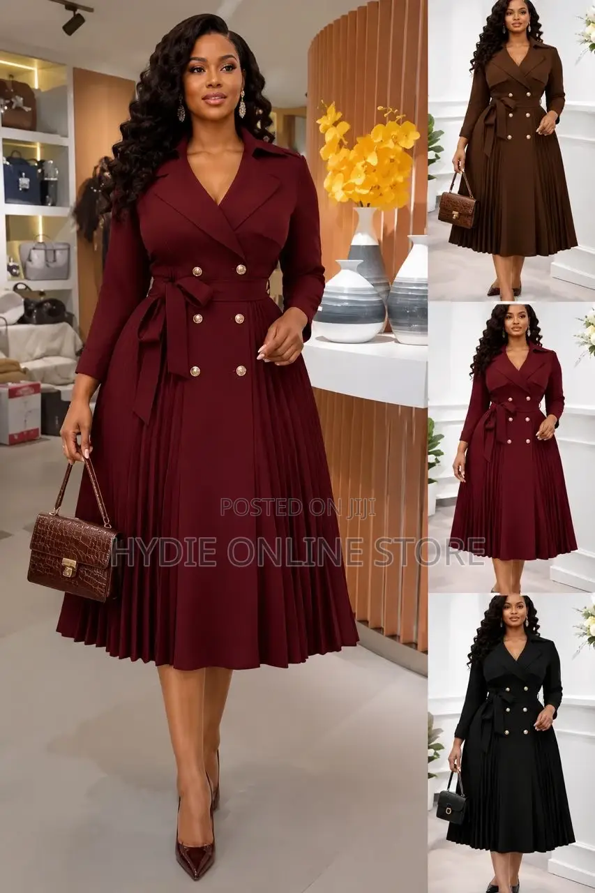 Gold Classic Office Wear