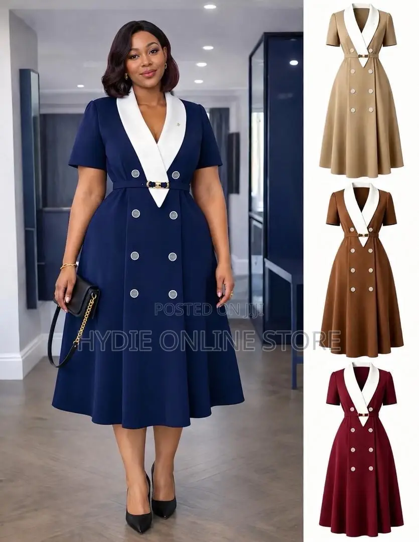 Gold Classic Office Wear