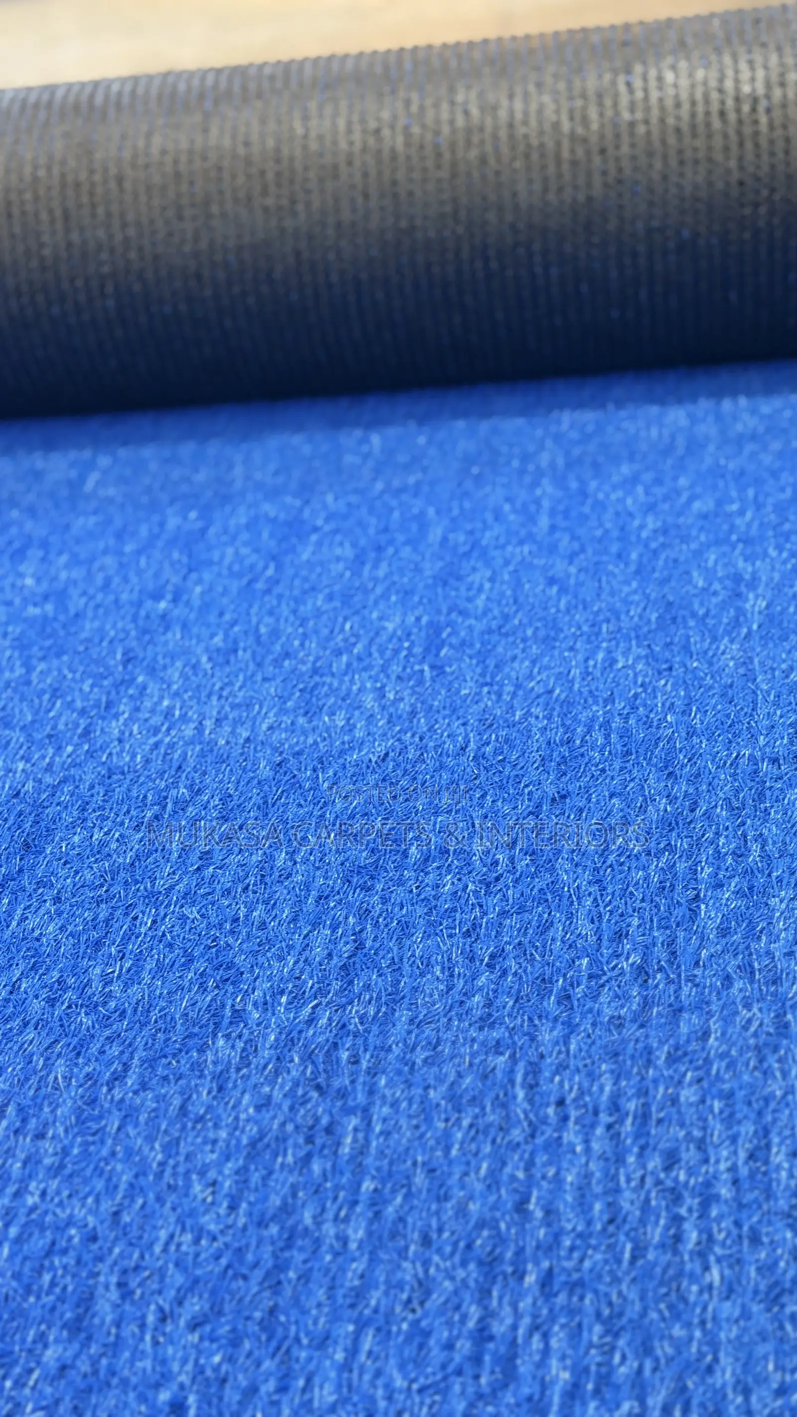 Luxury Blue Grass Carpet – Durable Beautiful