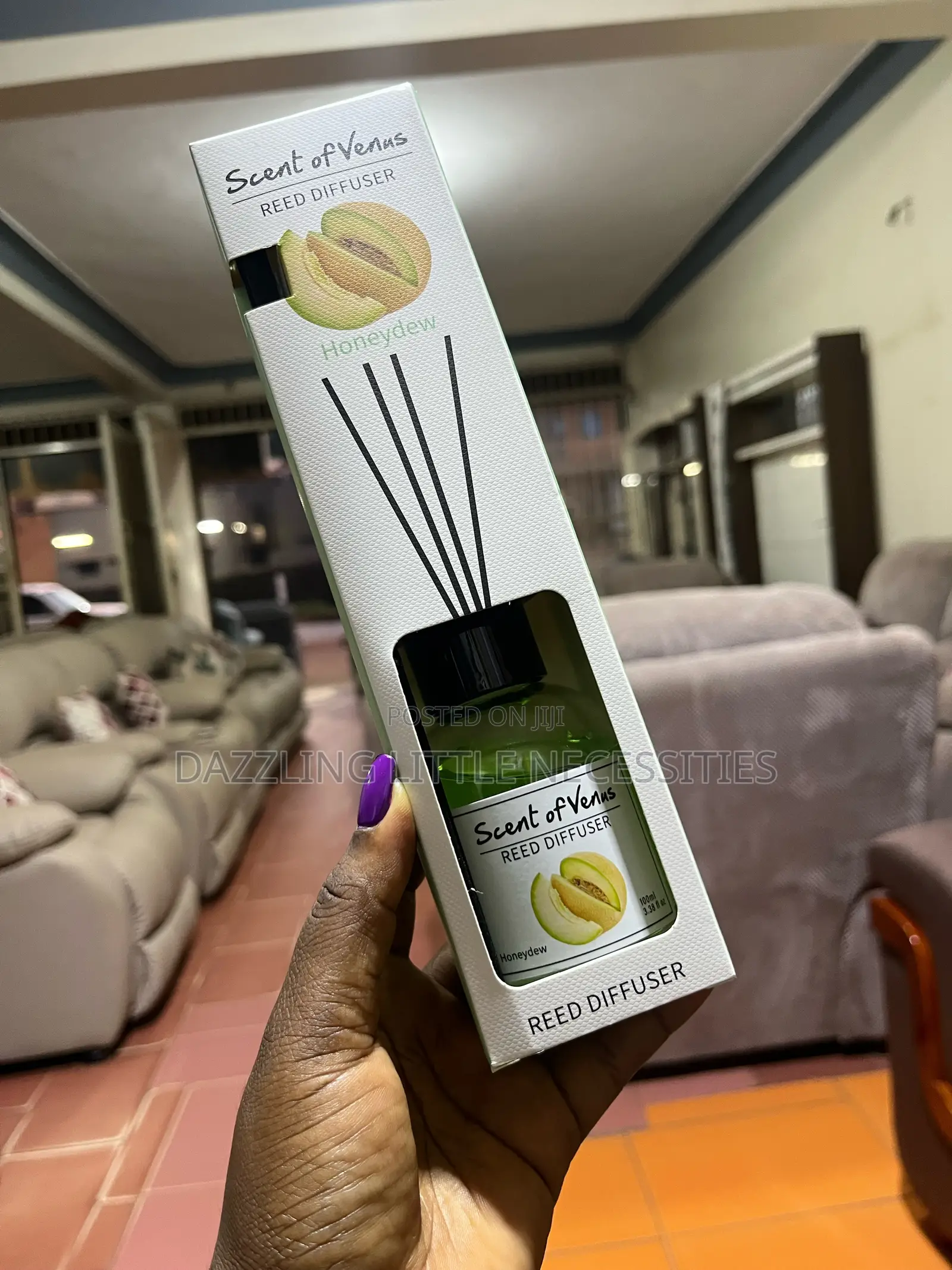 Scent of Venus Reed Diffuser - Honey Dew Flavor (100mls)